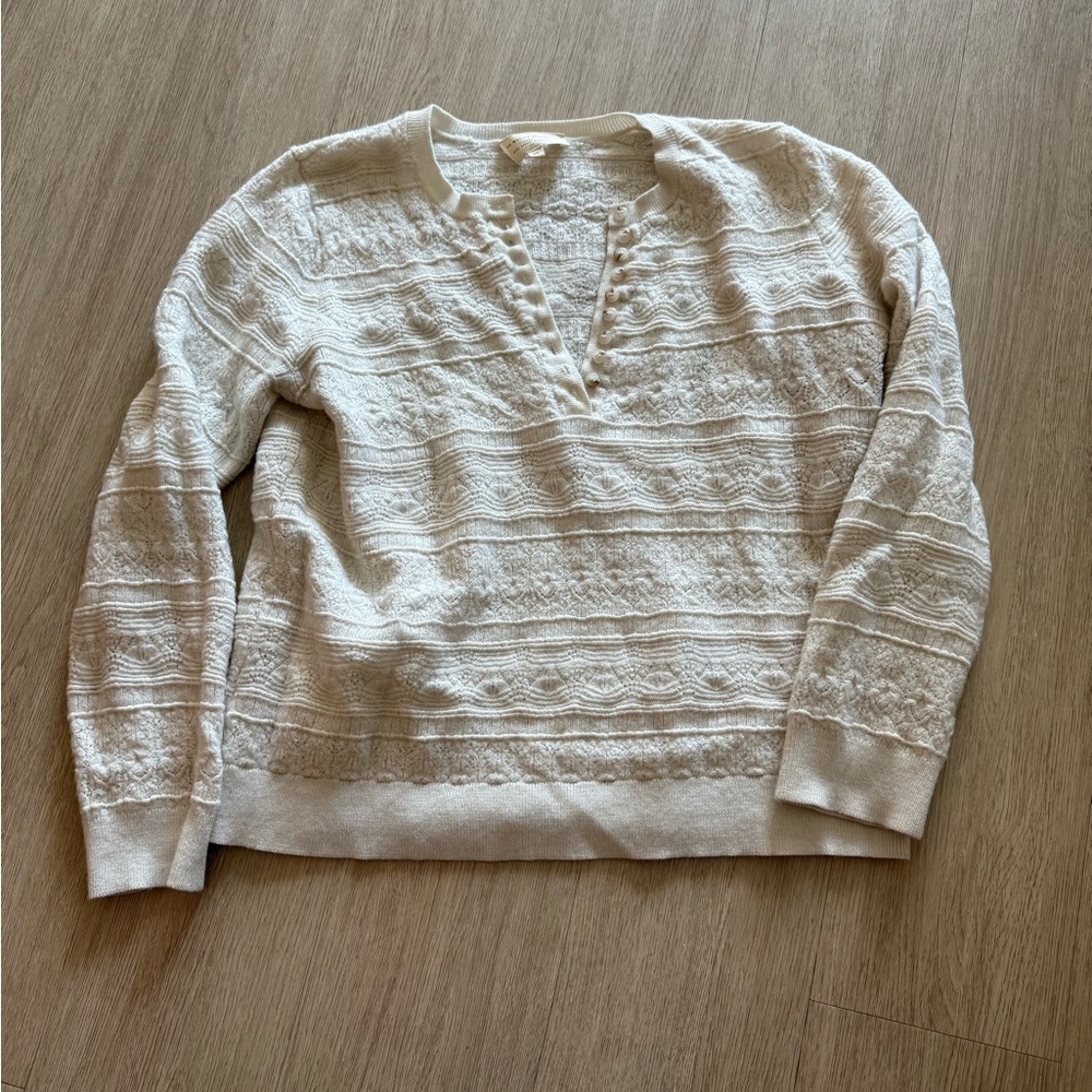Sezane 100% Wool Lyna Sweater